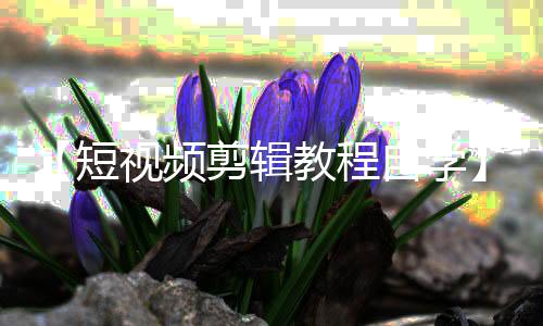 【短视频剪辑教程自学】青芒太硬了怎么催熟